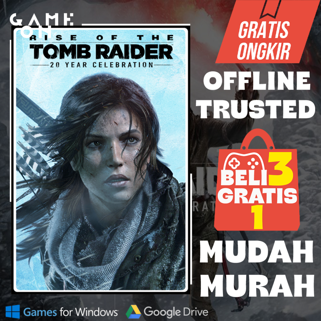 Jual Rise of the Tomb Raider 20 Year Celebration: Action Adventure Game ...