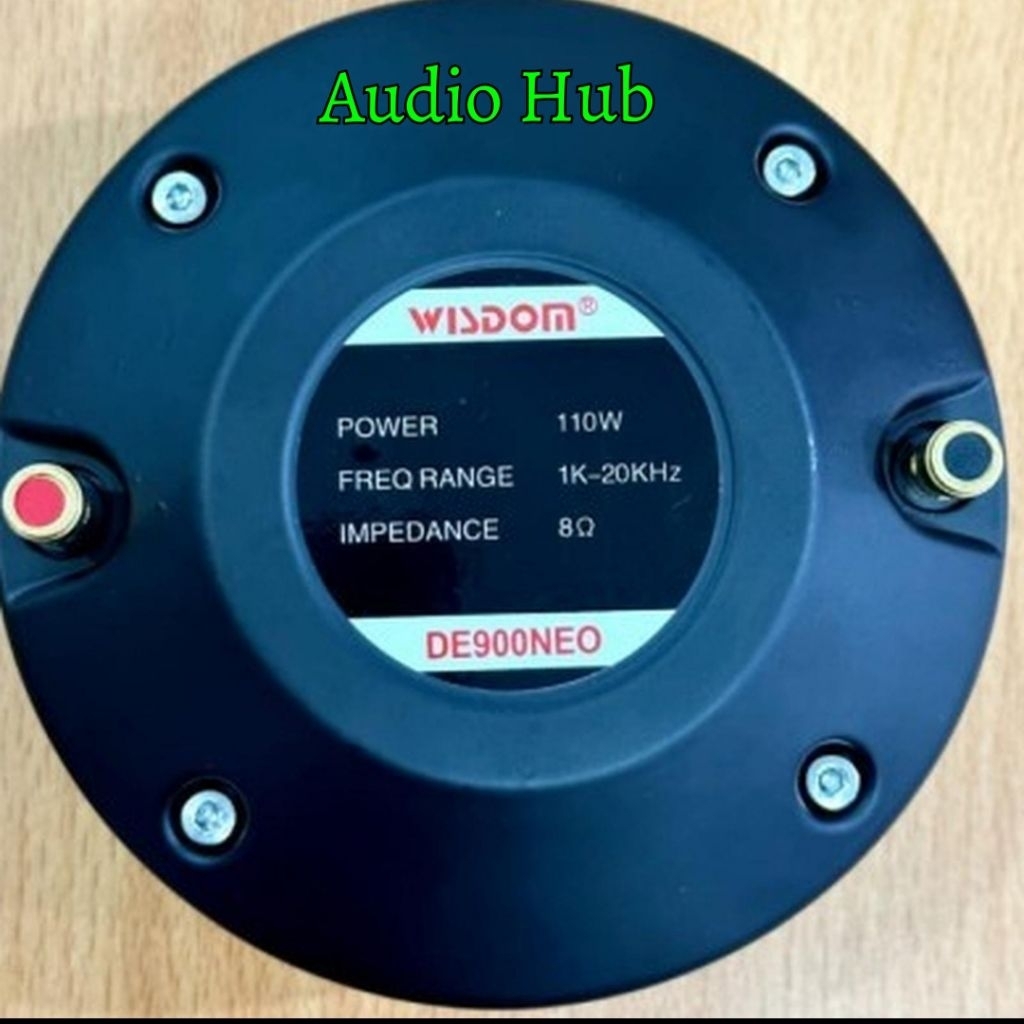 Jual Wisdom DE-900 Neo DE900Neo Component Driver Tweeter Wisdom DE 900 ...