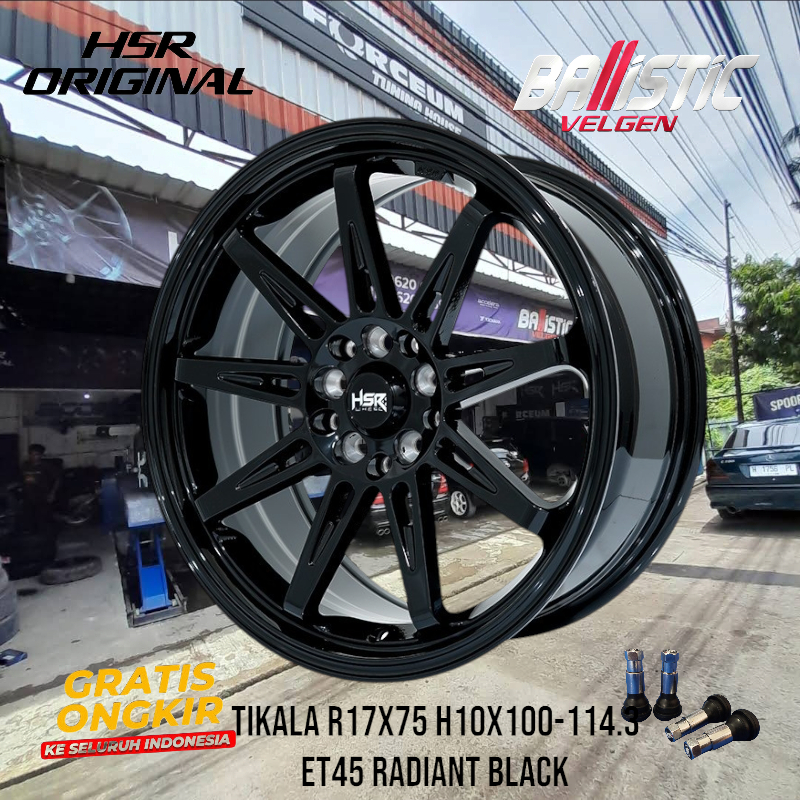 Jual Velg Mobil Racing HSR R17 untuk new avanza streem xpander new ...
