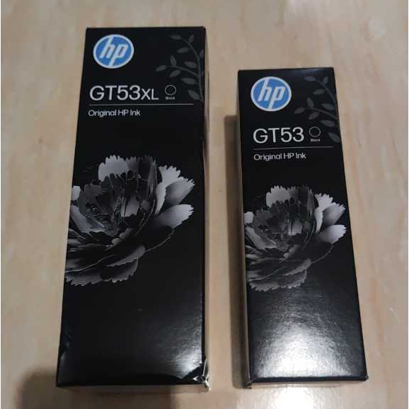 Jual HP GT53 BLACK Ink ORIGINAL GT 53 & GT 53 XL Tinta Hitam Pengganti ...