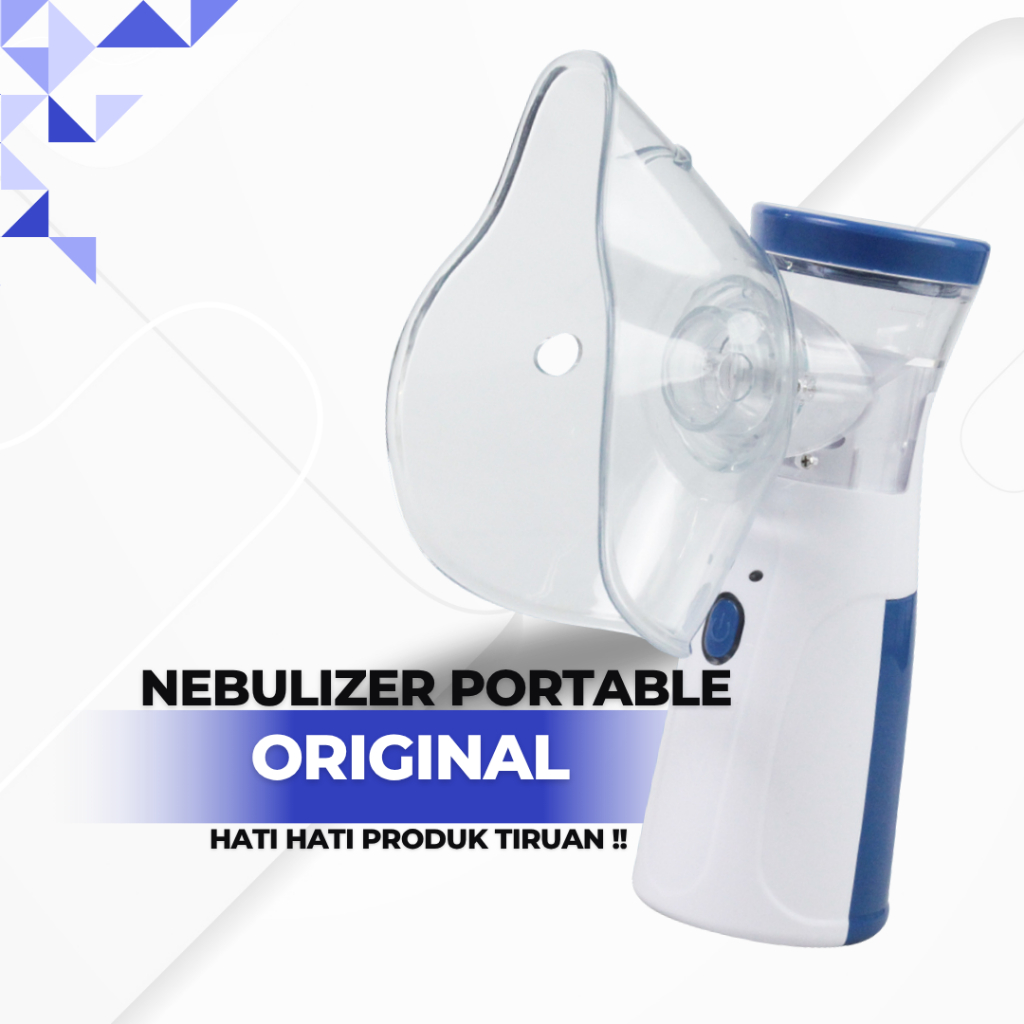 Jual TaffOmicron Alat Terapi Pernapasan Handheld Inhaler Nebulizer ...