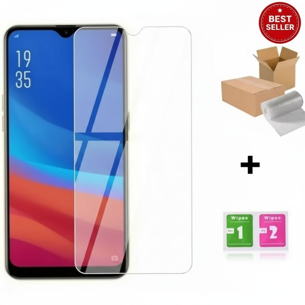 Jual ALL TIPE OPPO TG Tempered Glass Anti Static ESD Bening Full Screen ...