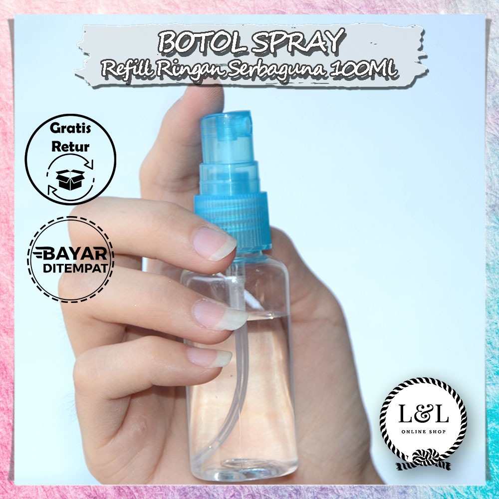 Jual Botol Semprot Mini Portable Mudah Digunakan Botol Spray Kosong 100 ...