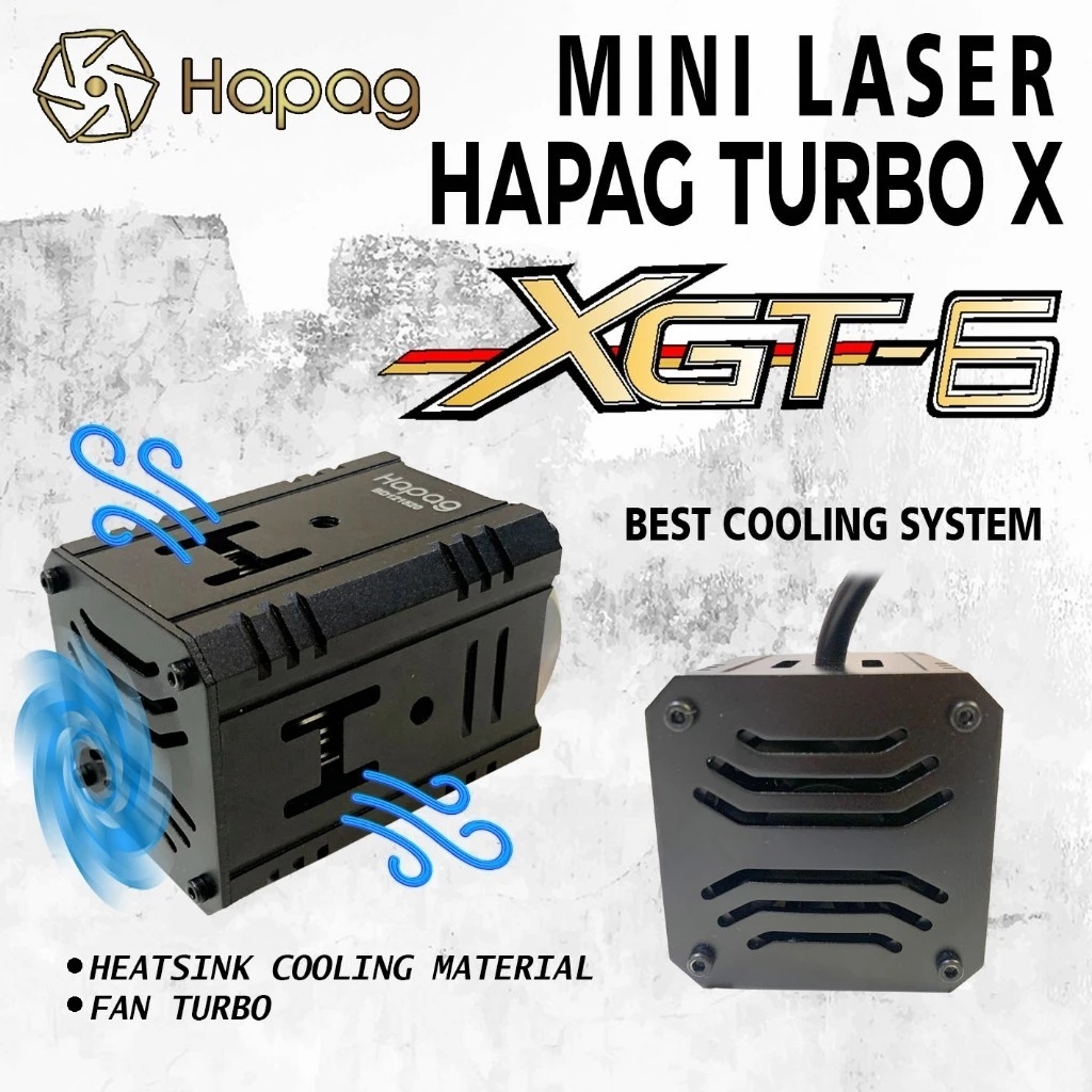 Jual HAPAG Lampu Tembak XGT-6 90 WATT Cut off Rapi XGT6 Hapag Turbo ...