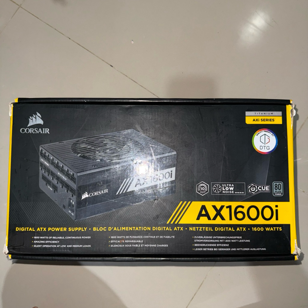 Jual corsair ax1600i 1600w titanium corsair ax 1600i 1600w corsair ...