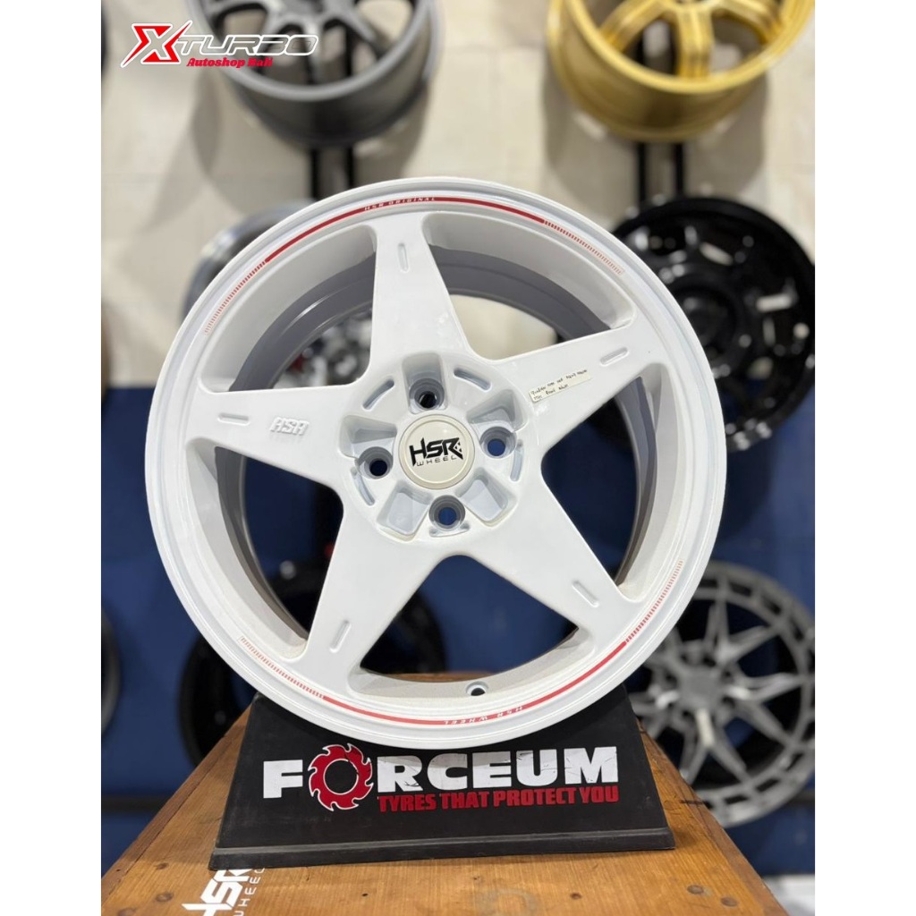 Jual Velg Mobil Racing R16 HSR Speedster Singgel PCD 4X100 Warna Frost ...