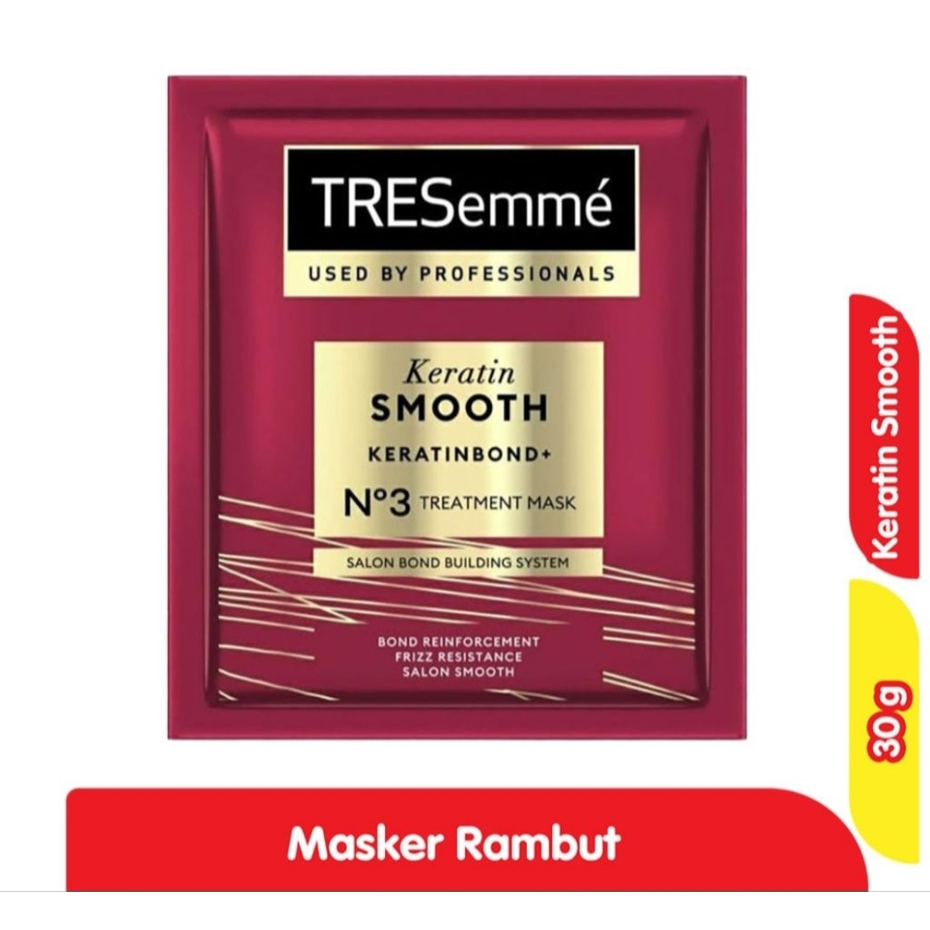 Jual TRESEMME keratin smooth masker rambut twinpack(2x30g) | Shopee ...