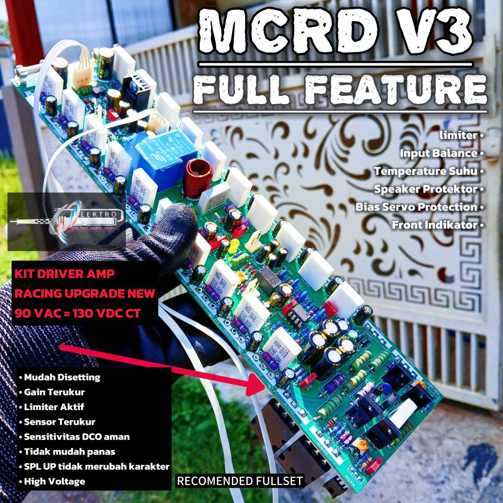 Jual Driver Amp MCRD V3 2U Darlington FULL FITUR | inbal , Protect ...