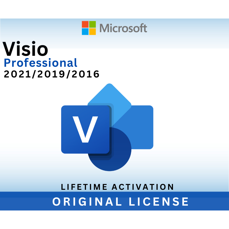 Jual Visio 2024 | 2021 | 2019 | 2016 Pro DigitalLicense - Original ...