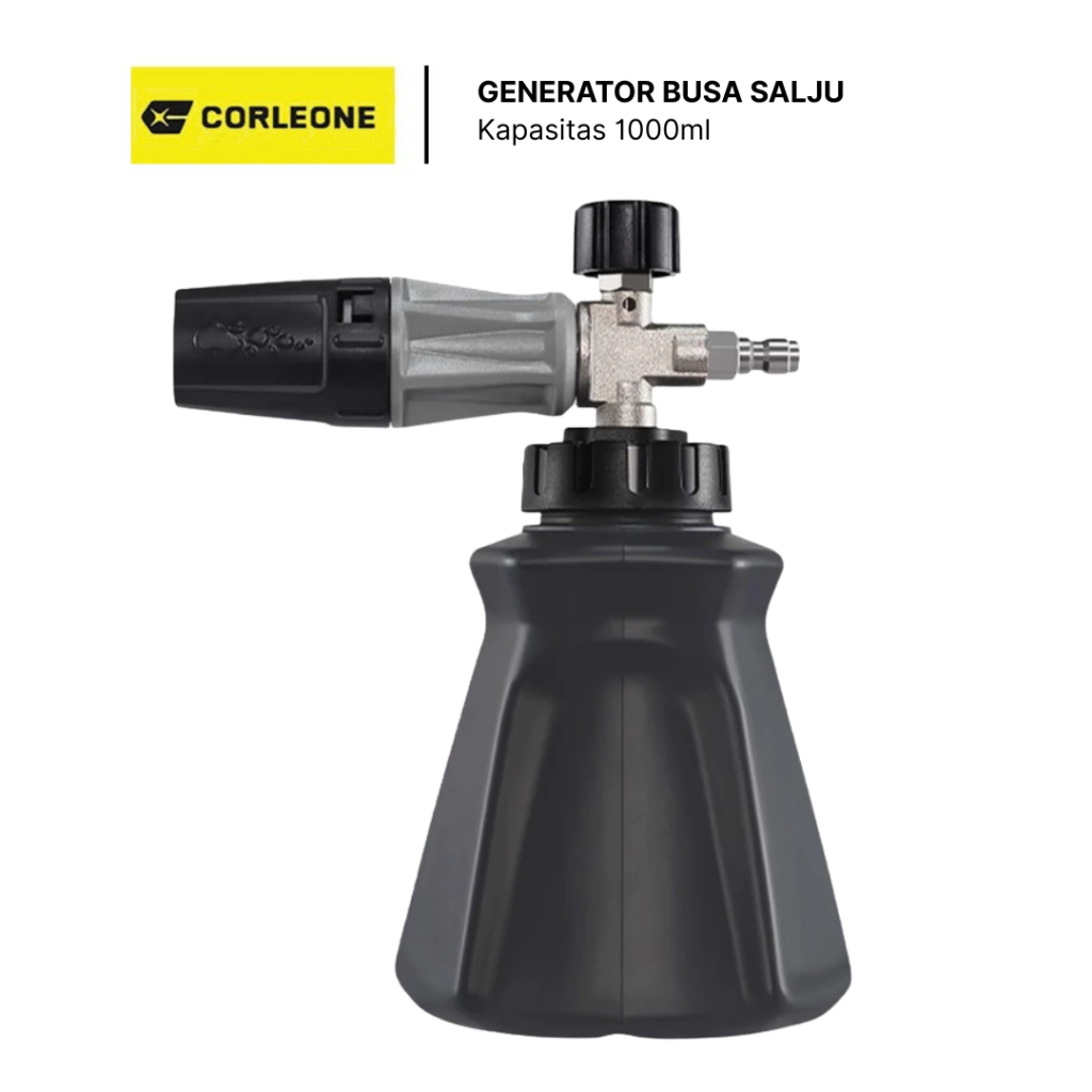 Jual Foam Lance Generator busa HDPE RX87 hitam penuh dengan nosel ...