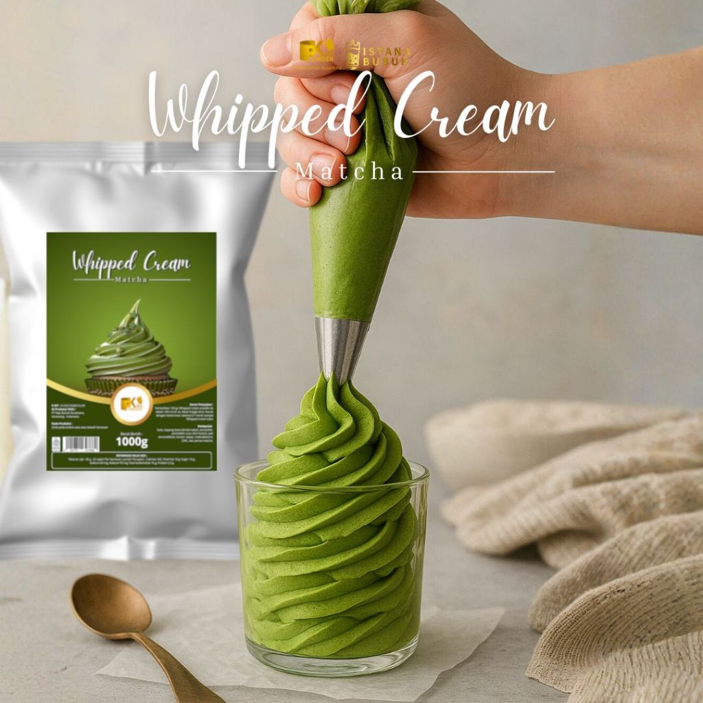 Jual Whipped Cream Raja Bubuk Nusantara 1KG Berbagai Varian Rasa ...