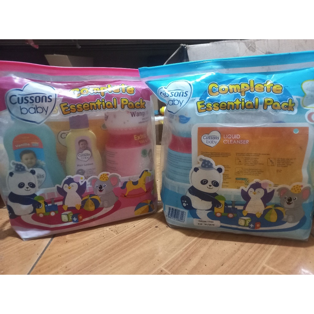 Jual Cussons complete essentials pack 5 in 1 Exp Jan 2026 (Hair lotion ...