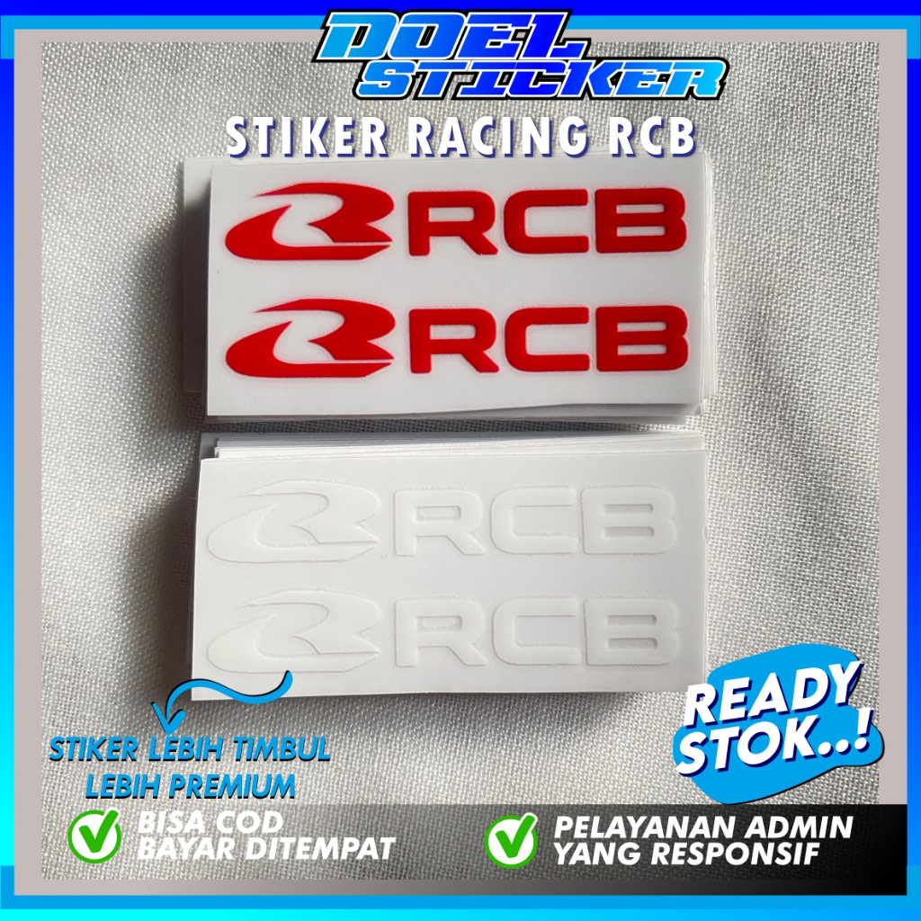 Jual Stiker Velg Rcb Timbul - Sticker RCB Kecil Tinggal Tempel | Shopee ...