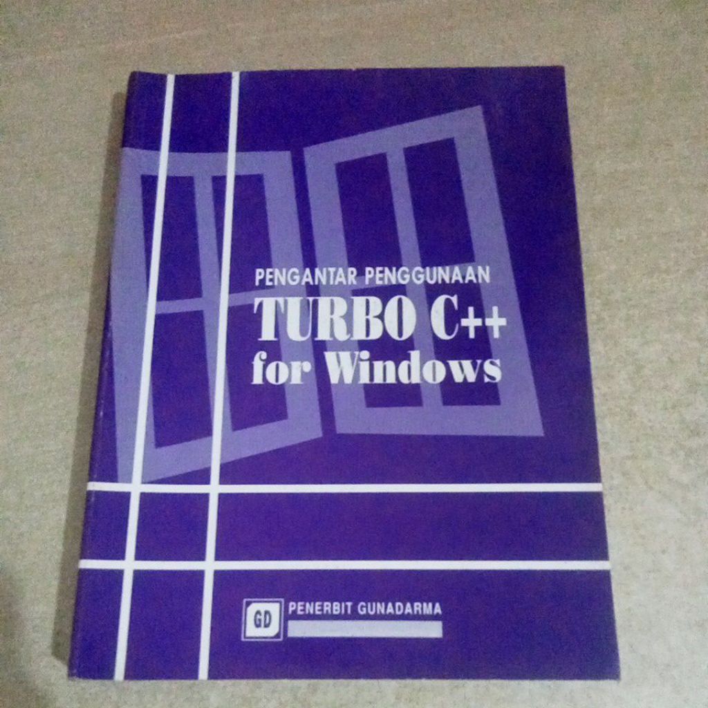 Jual Buku PENGANTAR PENGGUNAAN TURBO C++ for Windows | Shopee Indonesia