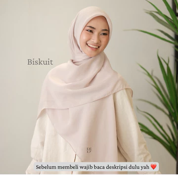 Hijab Syar’I Segi Empat Oval Polycotton Size 120 130 140