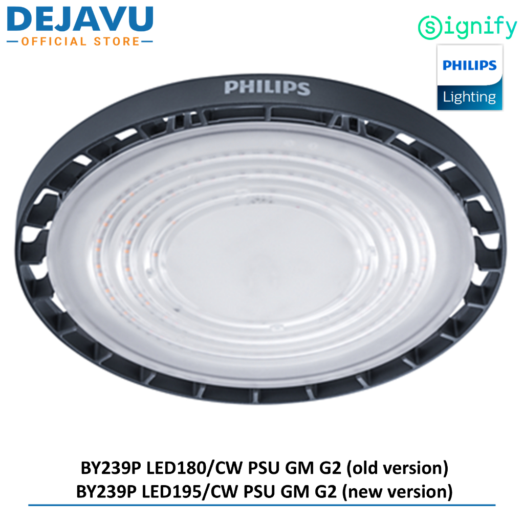 Jual Lampu Gantung Highbay LED PHILIPS BY239P LED195/CW PSU GM G2 ...