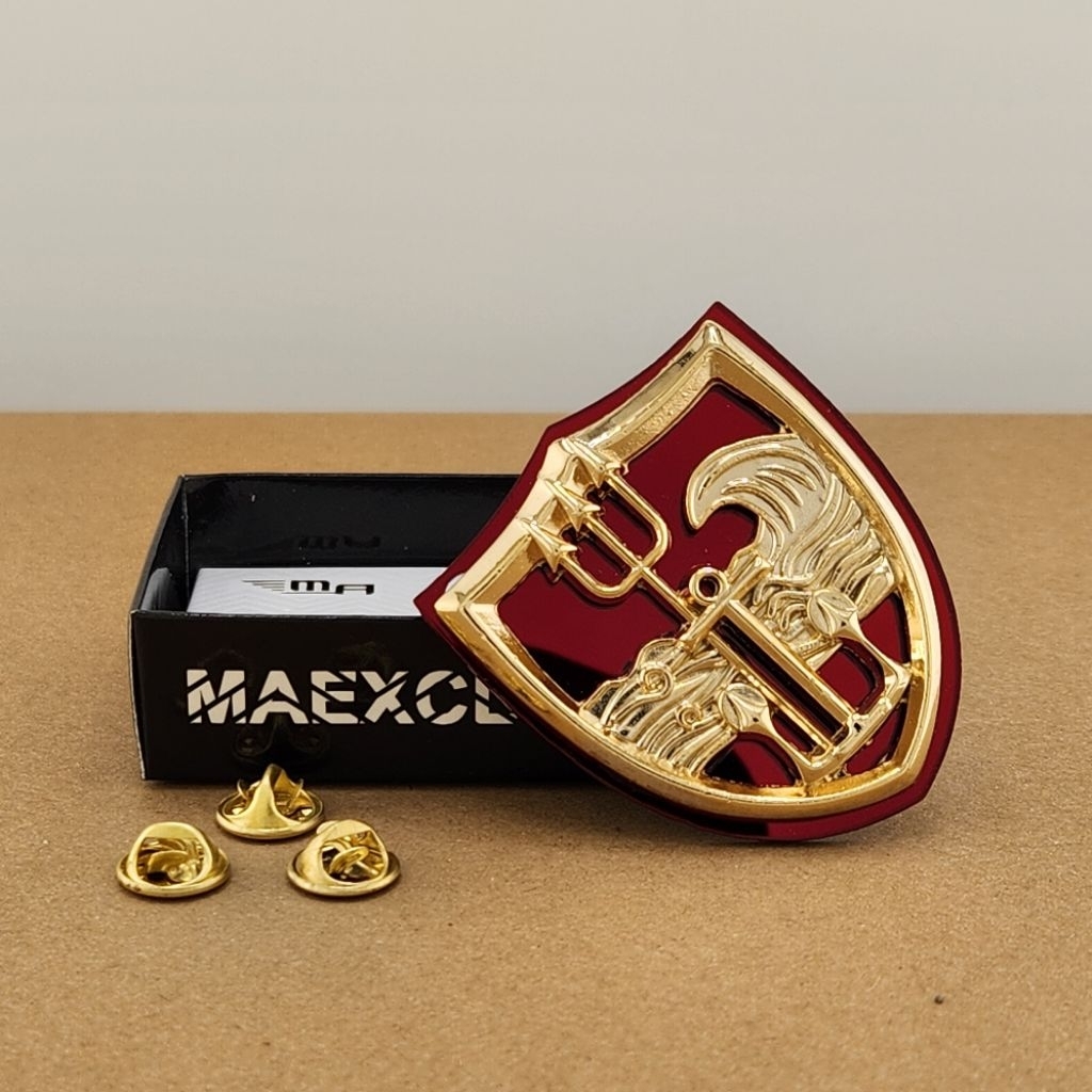 Jual EMBLEM ARMADA TNI AL BREVET BRIVET ARMADA BARET AL TRISULA PIN ...