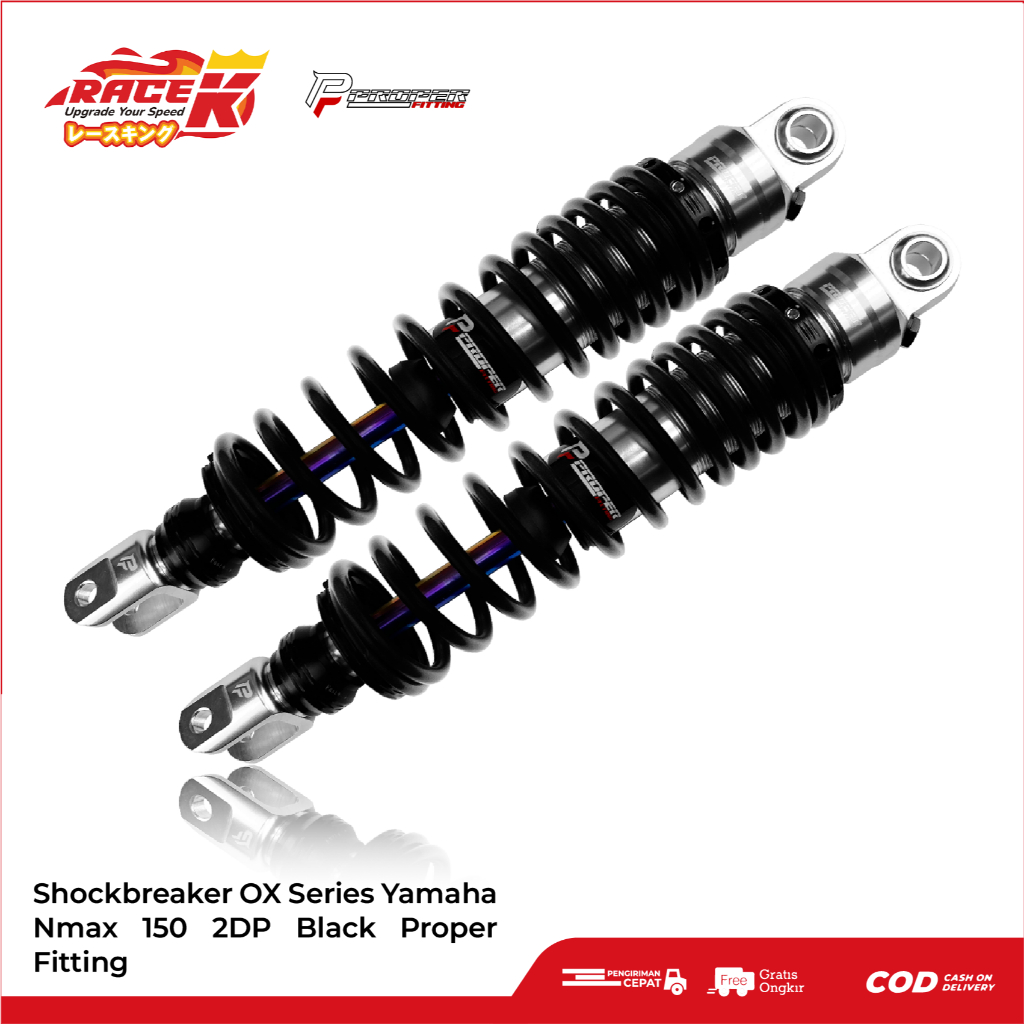 Jual PROPER Shock Shockbreaker Sok Belakang Nmax Old 150 2DP 335mm ...