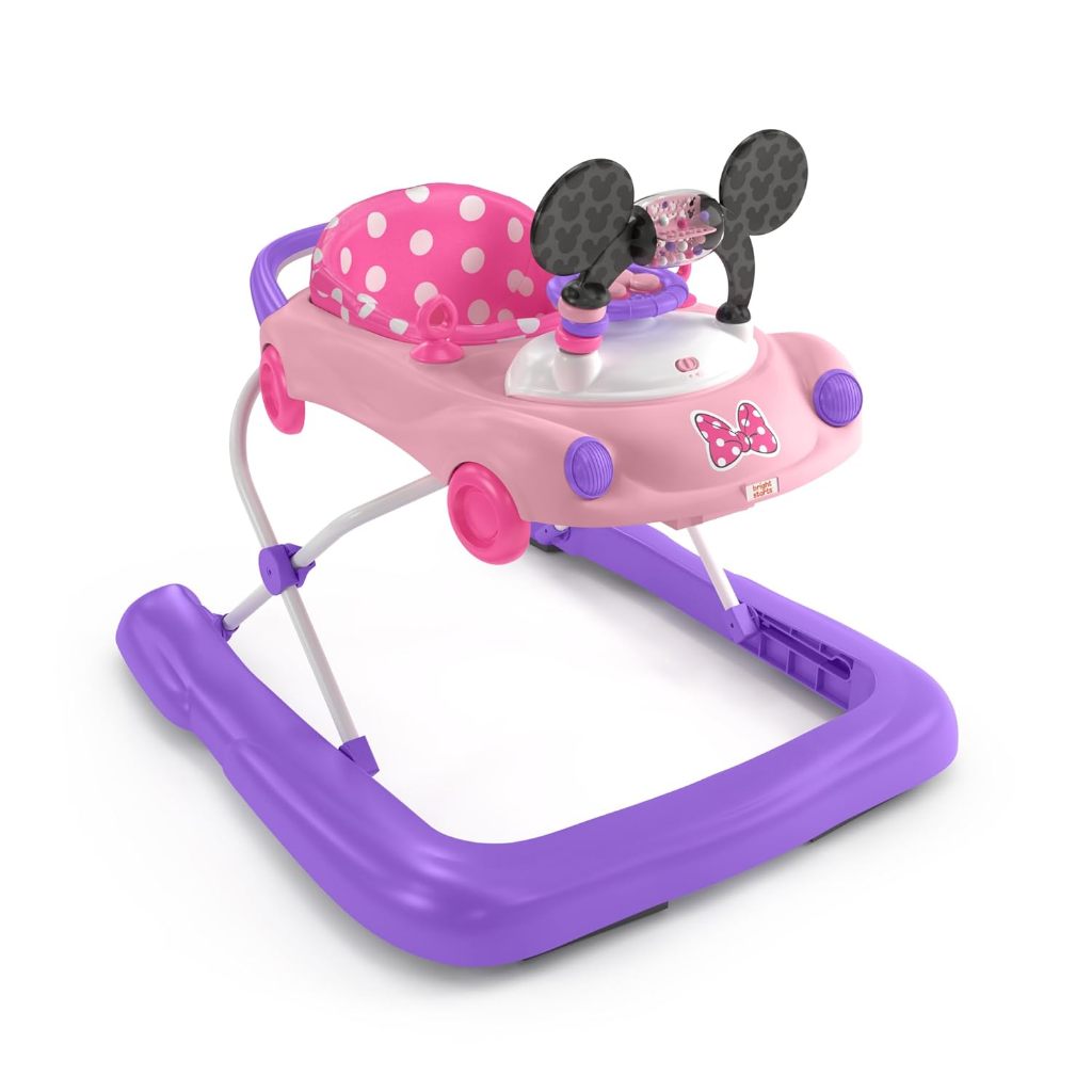 Bright Starts Little Speedster 3-in-1 Car Walker - Red Racer