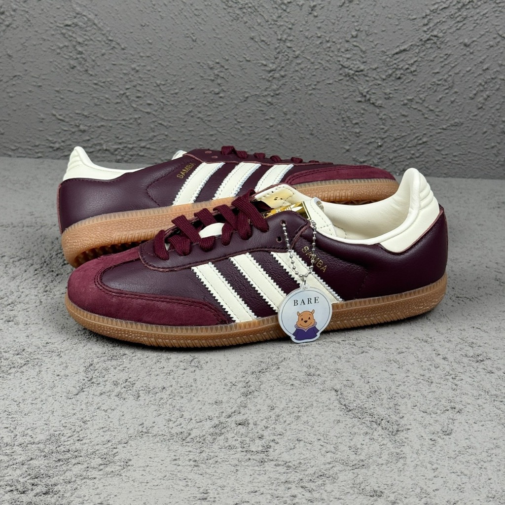 Jual Adidas Samba OG Maroon Womens (100% Original) [ID0477] | Shopee ...