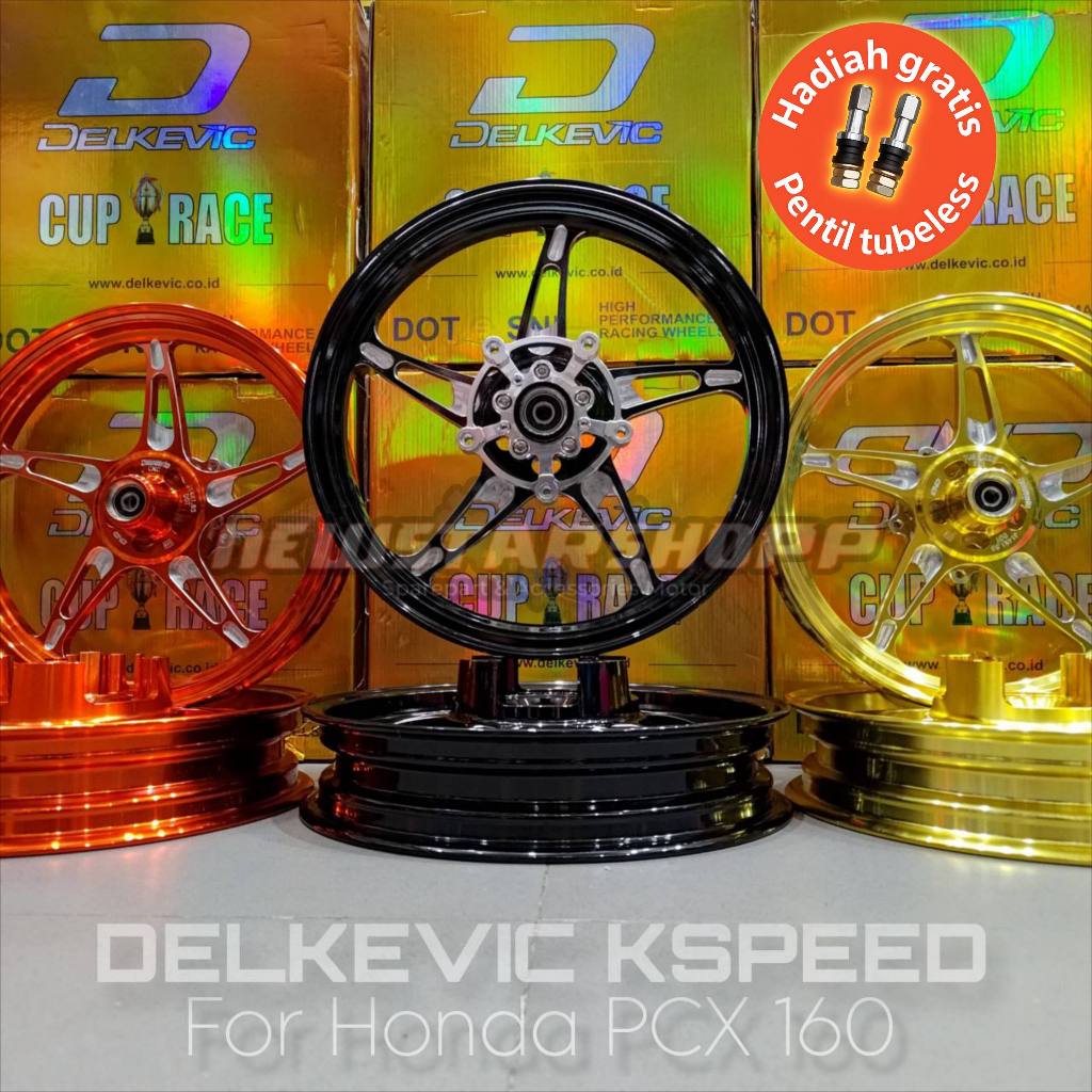 Jual Velg Delkevic Bintang Laut DND KSPEED Honda PCX 160 ABS Original ...