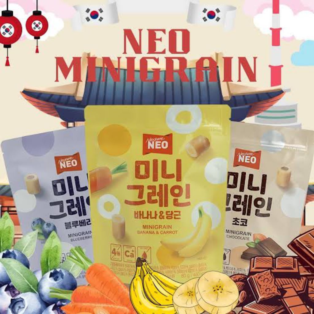Jual NEXTURE NEO MINIGRAIN BANANA & CARROT 80G | Shopee Indonesia