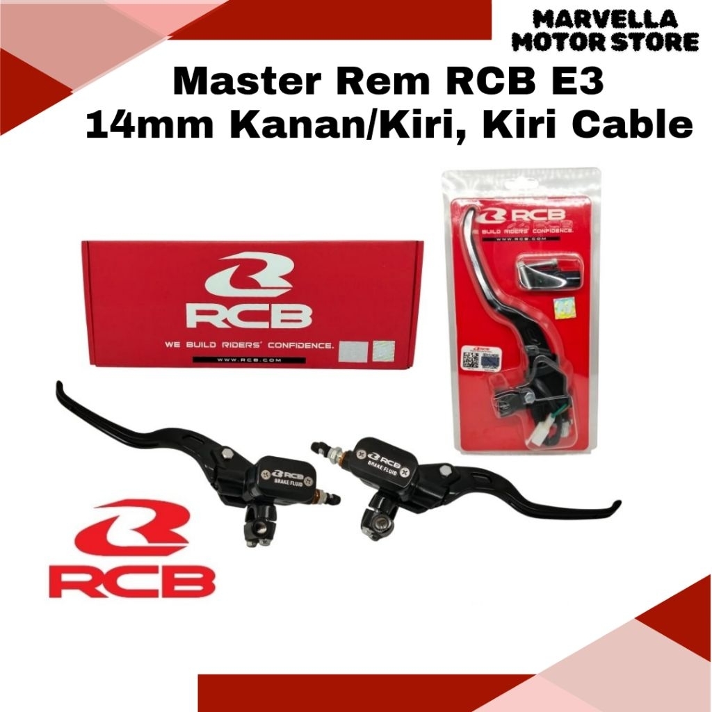 Jual Master Rem RCB E3 14mm Kotak Kiri Cable Universal | Shopee Indonesia