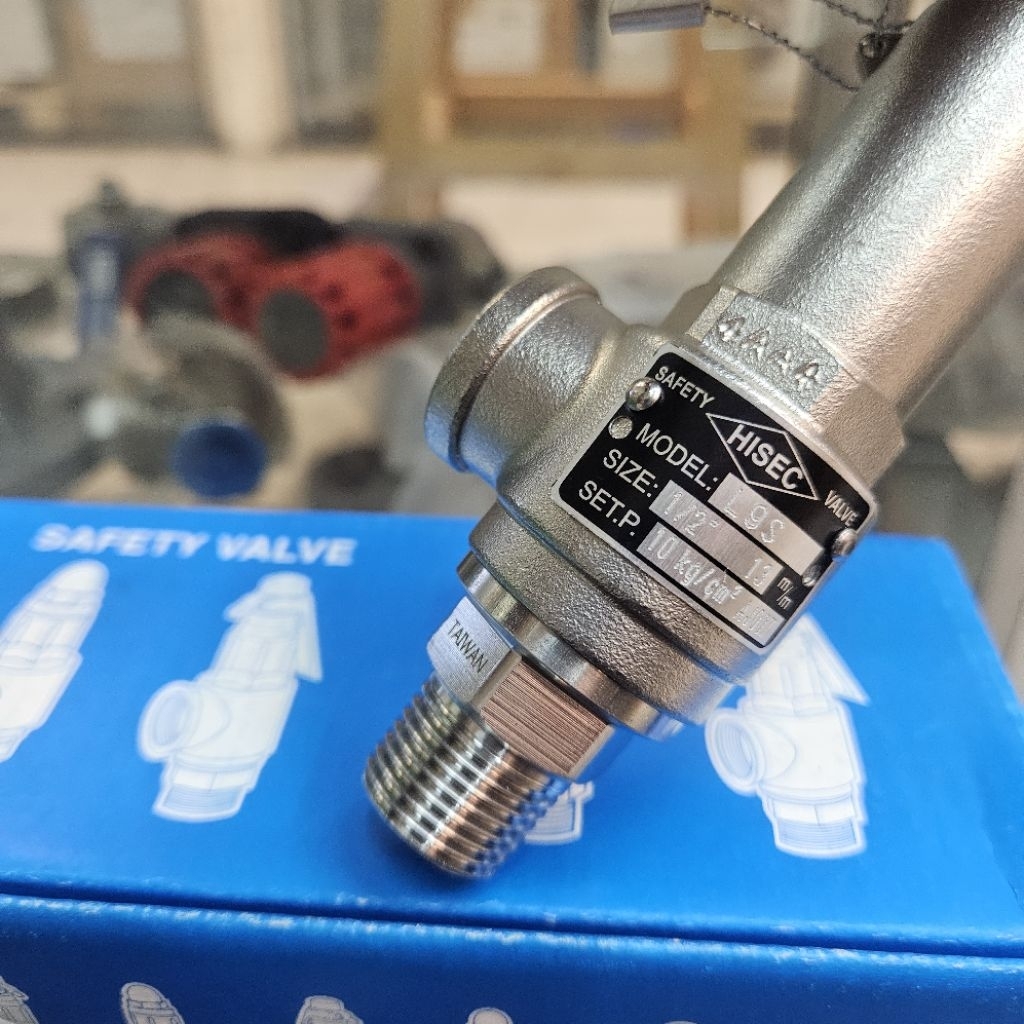 Jual Hisec Safety Valve Stainless 304 1/2