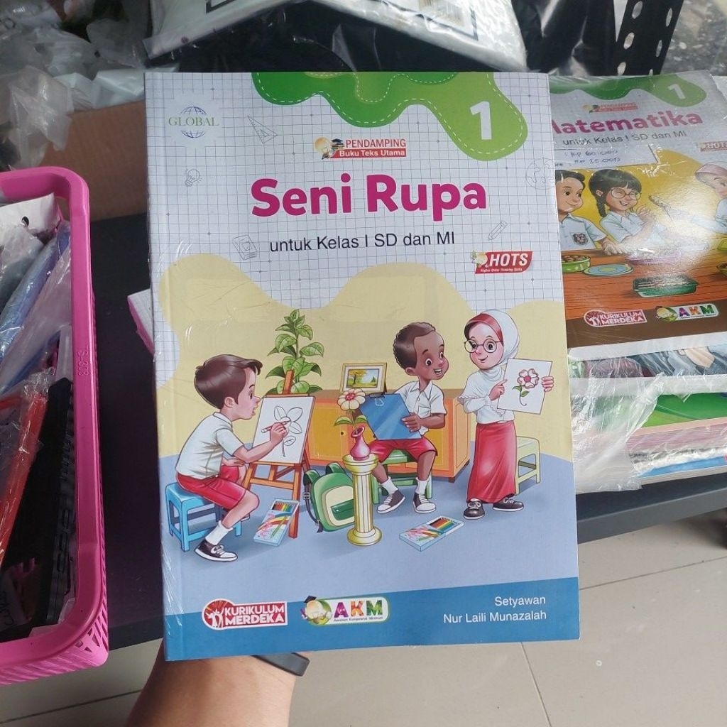 Jual Buku Seni Rupa SD / Seni Rupa Kelas 1 SD/Kurikulum Merdeka ...