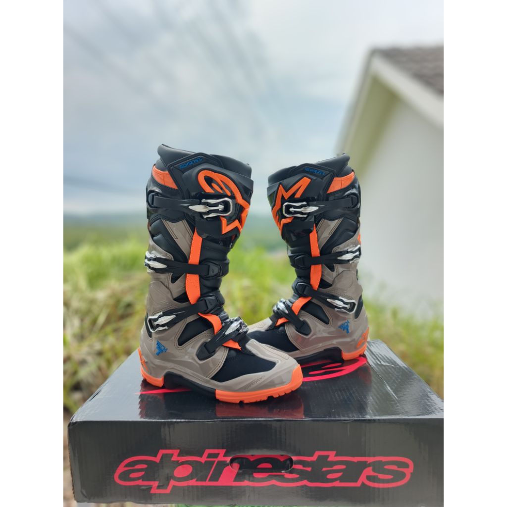 Jual sepatu trail boots alpinestar tech 7 enduro original new sepatu ...