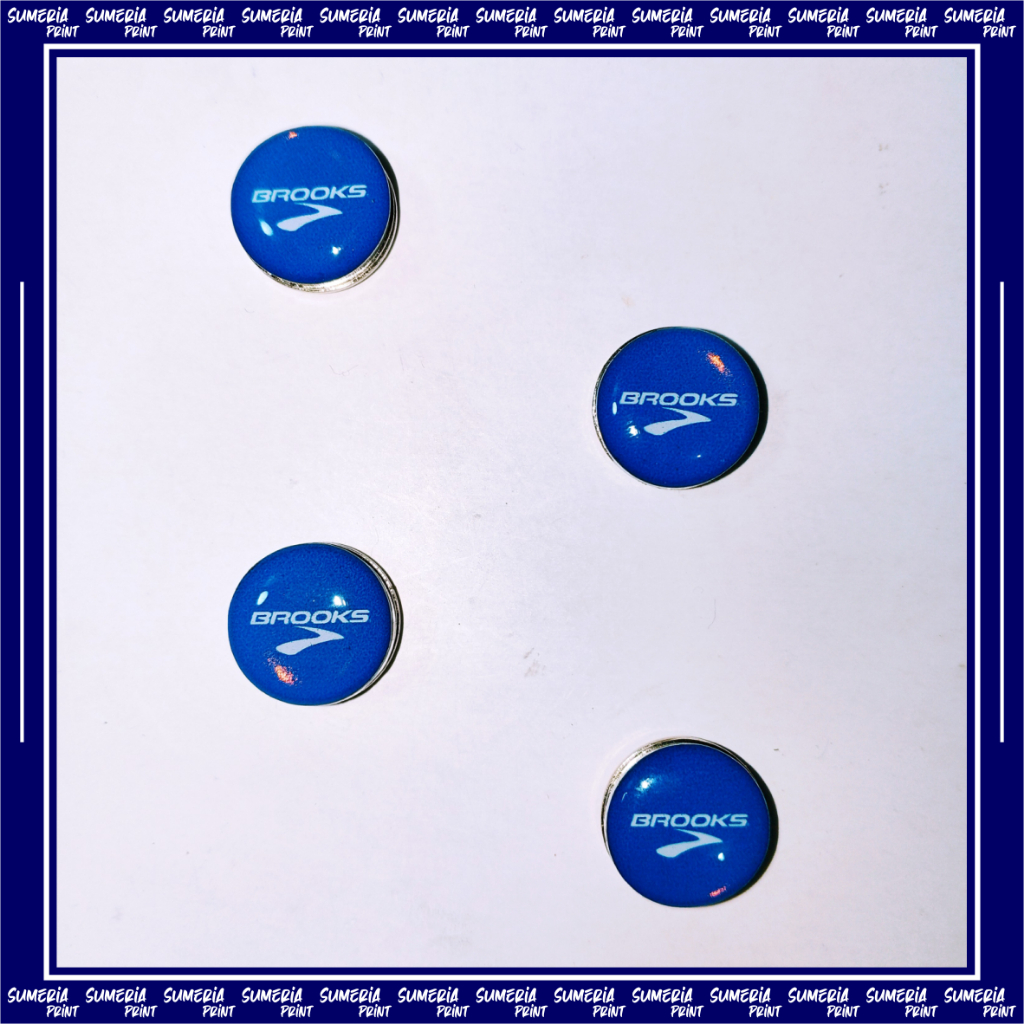 Jual Kancing Race/Maraton/Lari BIB Button Magnet BROOKS (1 Set 4pcs ...