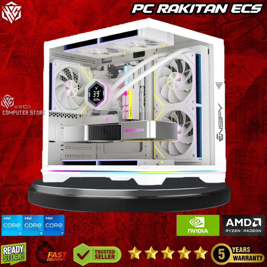 Jual PC Rakitan ECS | PC Gaming | Intel i7 14700F | RTX 4060 Ti 16GB ...