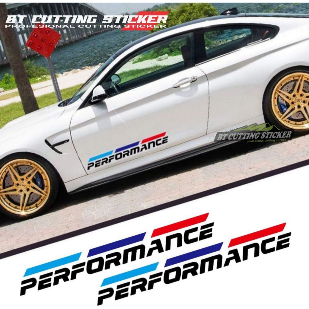 Jual Stiker Performance // stiker mobil bmw stiker pintu mobil ...