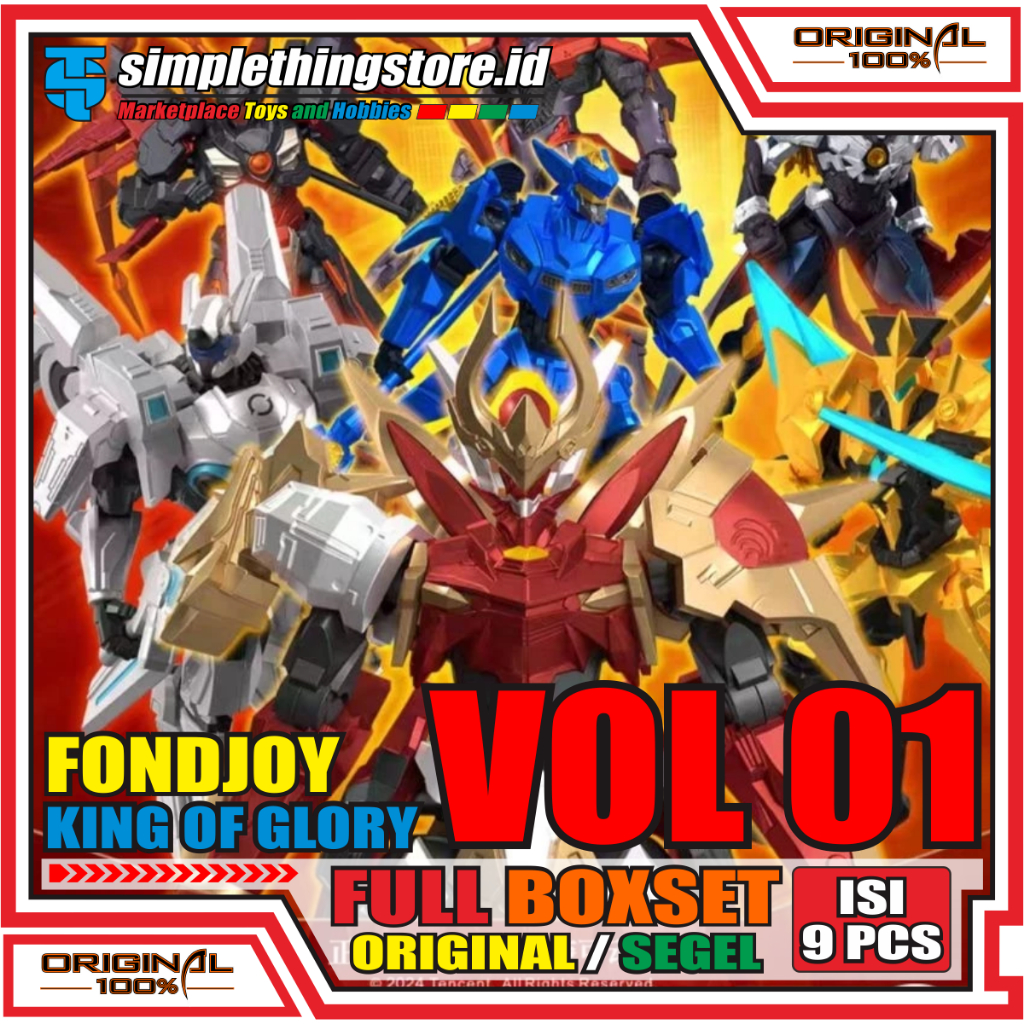 Jual Fondjoy King Of Glory (Vol 1) New Item 2025 Edition BlindBox ...