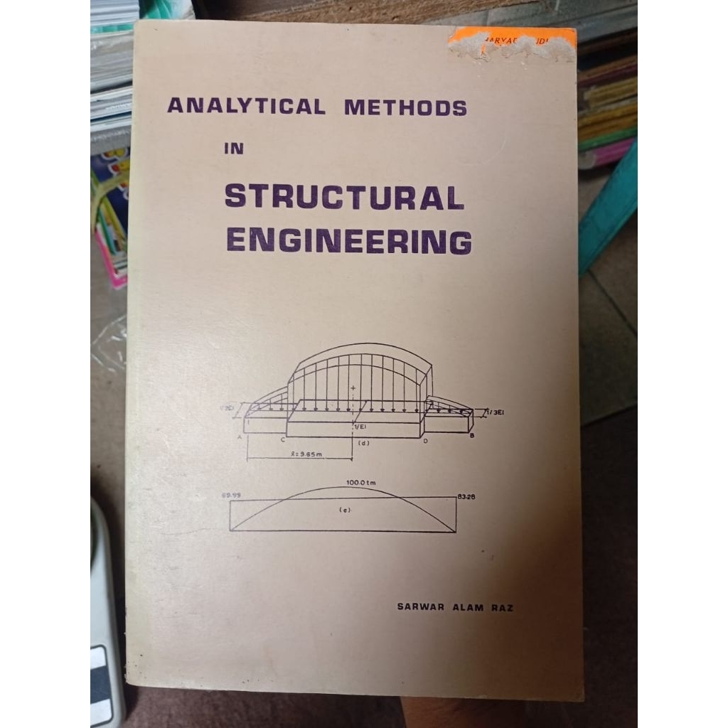 Jual buku original Analytical methods in Structural engineering ...