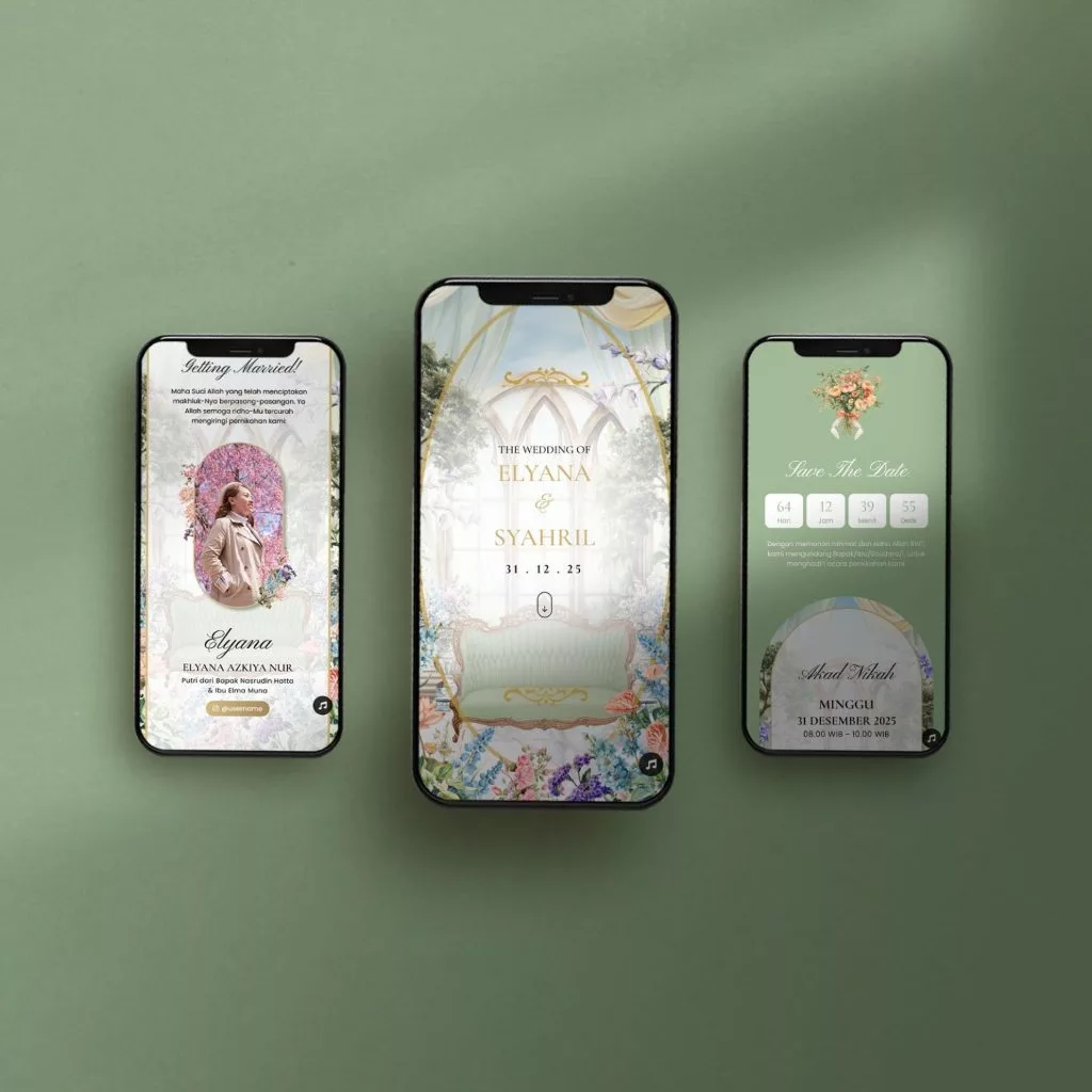 Undangan Website Pernikahan Tema Adat 1
