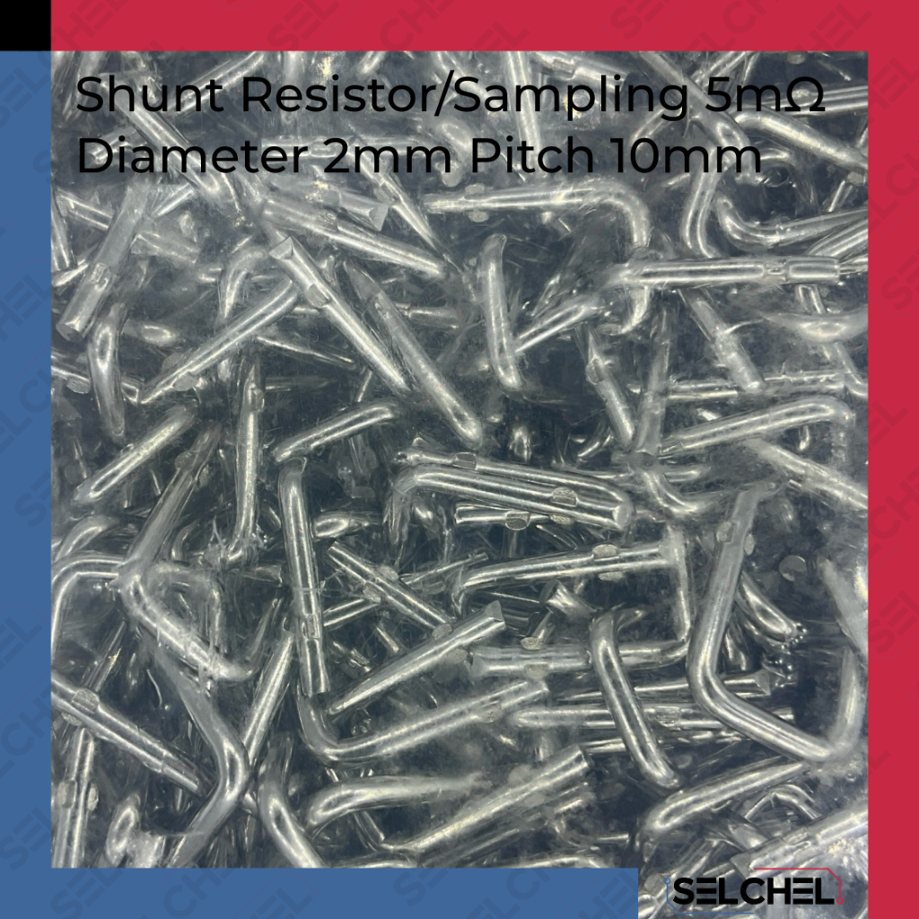 Jual Shunt sampling Resistor 5mOhm Diameter 2mm Pitch 10mm Current ...