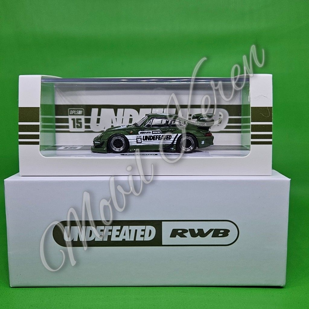 Jual Diecast Inno DPLS IDE 12 Undefeated Porsche RWB 993 green ban ...