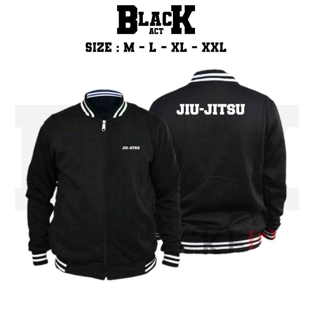 Jual JACKET BASEBALL JIU-JITSU SIMPEL | Shopee Indonesia