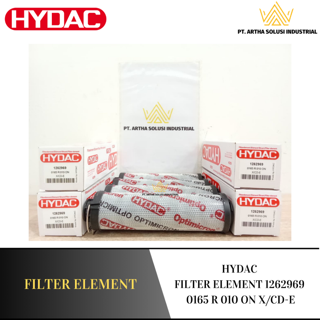 Jual HYDAC FILTER ELEMENT 1262969 0165 R 010 ON X/CD-E | Shopee Indonesia
