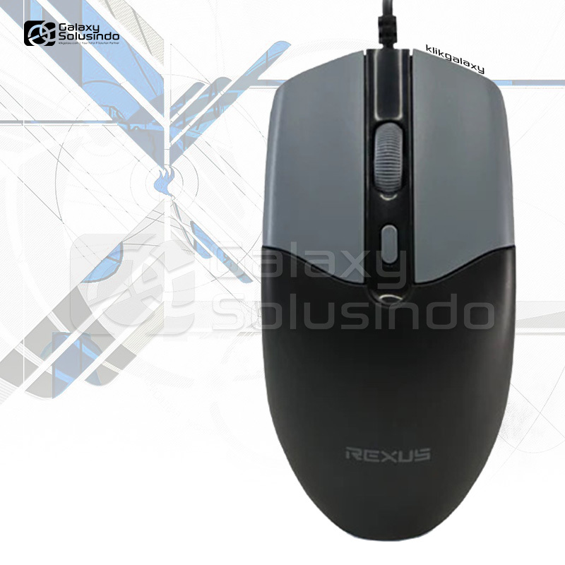 Jual Rexus QC10 Wired Office Mouse - GK | Shopee Indonesia