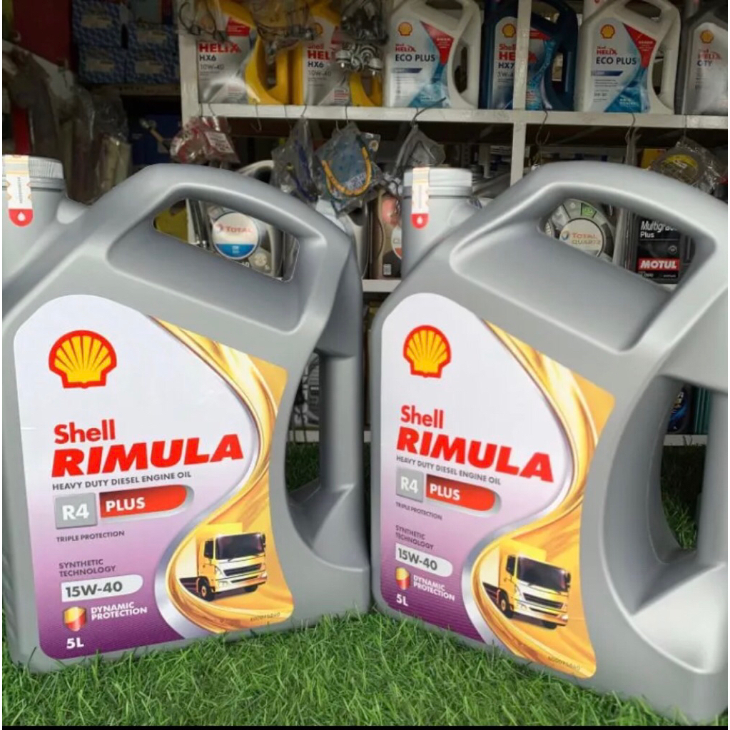 Jual Oli Shell Rimula R4 Plus 15W-40 5Liter / Galon - Oli Mesin Mobil ...