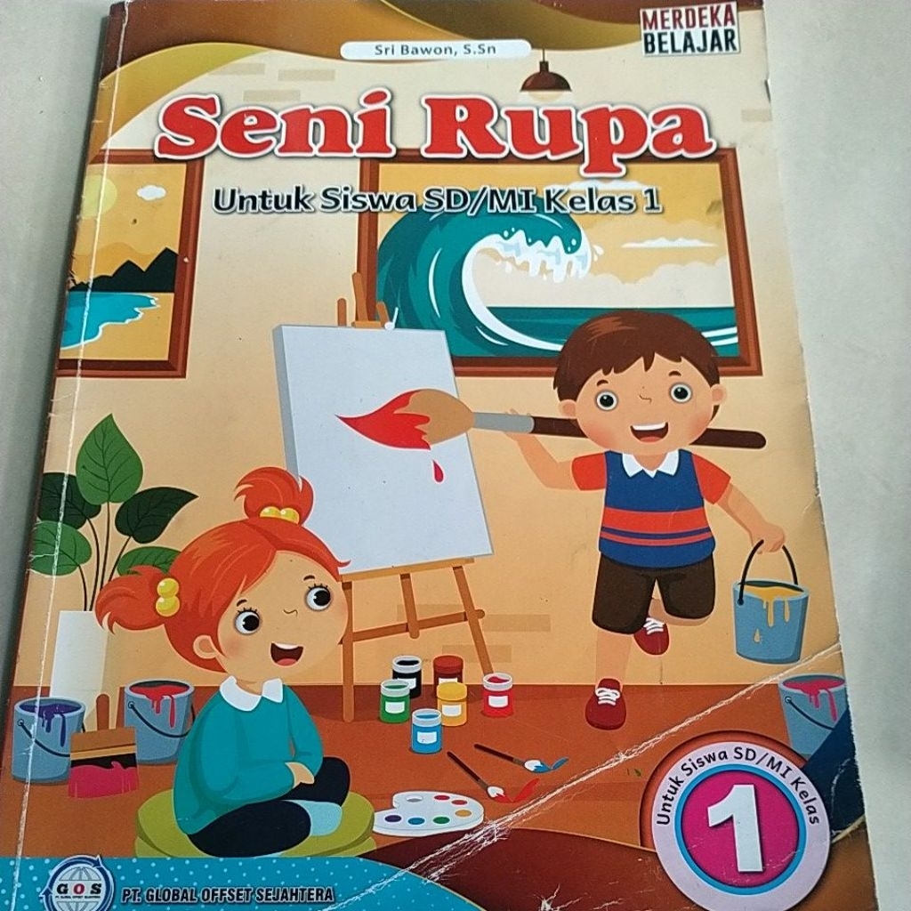 Jual SENI RUPA SD KELAS 1,4 KURIKULUM MERDEKA | Shopee Indonesia