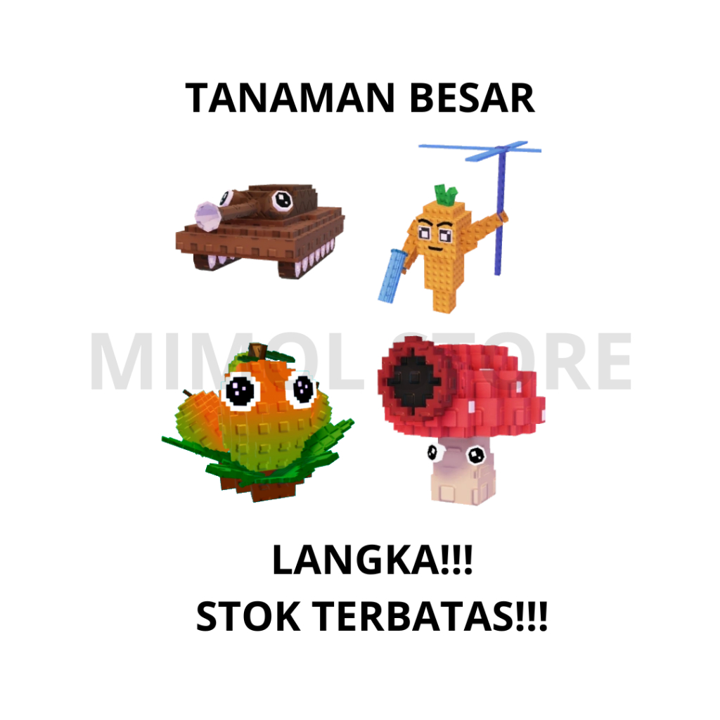 Jual PLANT VS BRAINROOT STOK TANAMAN BESAR | Shopee Indonesia