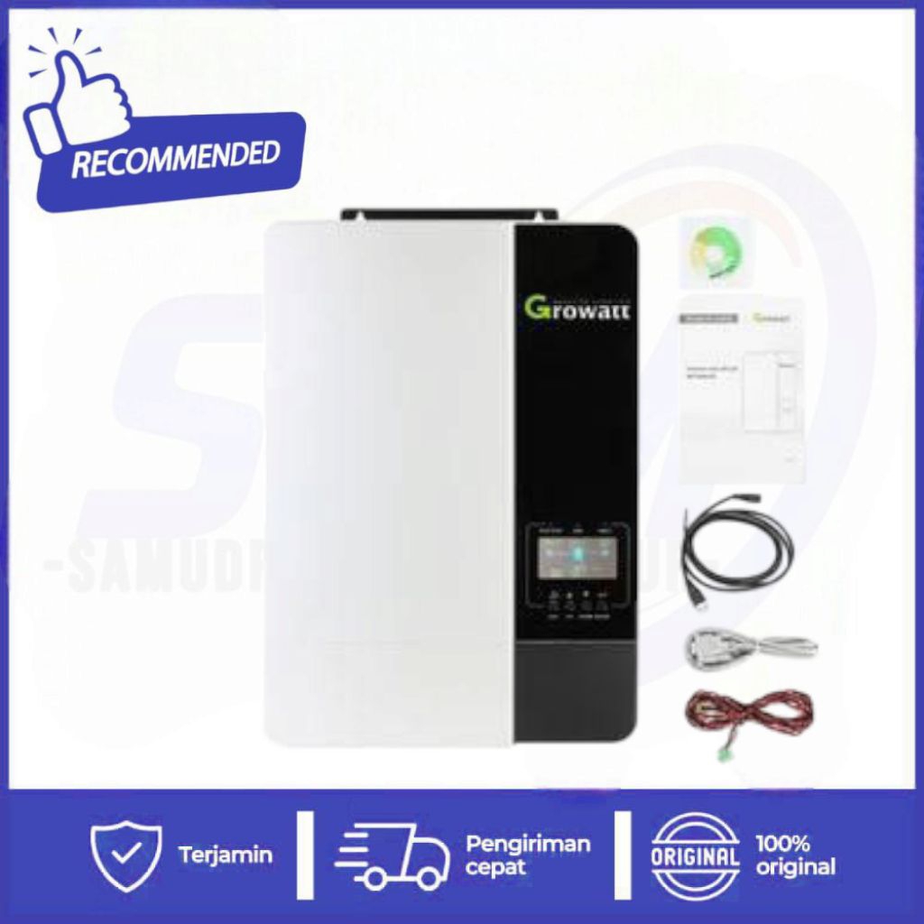 Jual Growatt Spf5000Es 5Kw Off Grid Solar Inverter 48V Lithium Battery ...