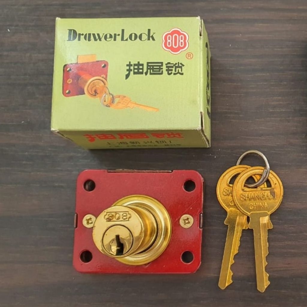 Jual Kunci Laci atau Lemari 808 DRAWER LOCK Kecil Original | Shopee ...