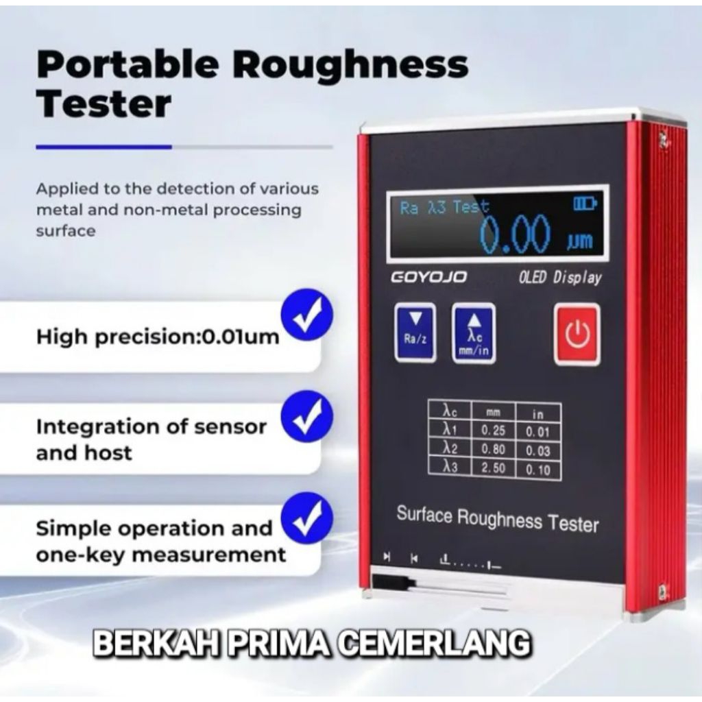Jual Surface Roughness Tester TR100 High Accuracy Digital Meter ...