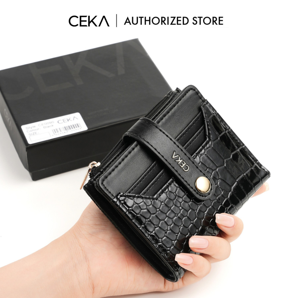 Jual [FREE PAPERBAG] CEKA Authorized Dompet Wanita Fenne Wallet Kulit ...