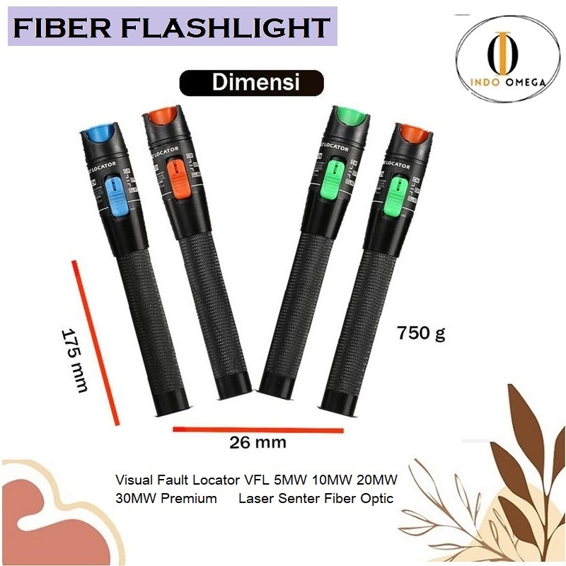 Jual Visual Fault Locator VFL 5MW 10MW 20MW 30MW Premium Laser Senter ...