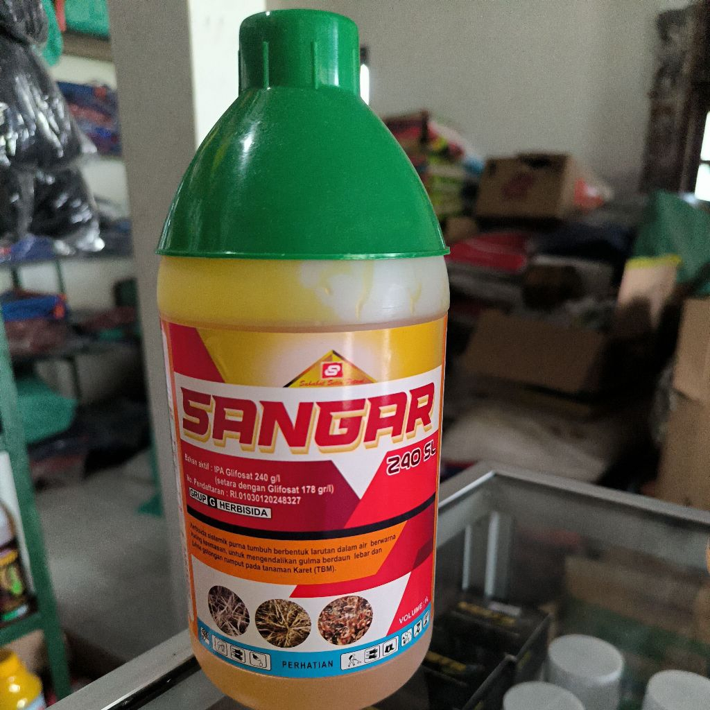 Jual Herbisida sistemik obat rumput SANGAR 240 sl 1LT | Shopee Indonesia